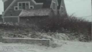 preview picture of video 'Scituate, MA 11/8/2012 Nor'easter Hellstorm'