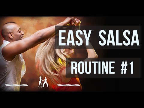 Easy Salsa Dancing for beginners ❤️ Routine 1