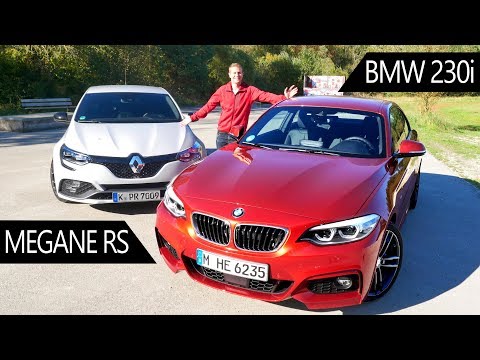 The duel of fun cars! BMW 230i vs. Renault Megane RS | Drive it
