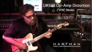 Video thumbnail for Hartman LM308 Op-Amp Distortion Box Demo by Doug Grean Music