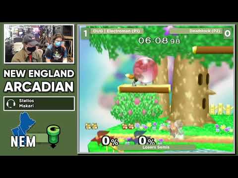 NE Melee Arcadian 9 - OUG | Electroman (Default Fox) vs. Deadstock (Red Fox) - SSBM LSF