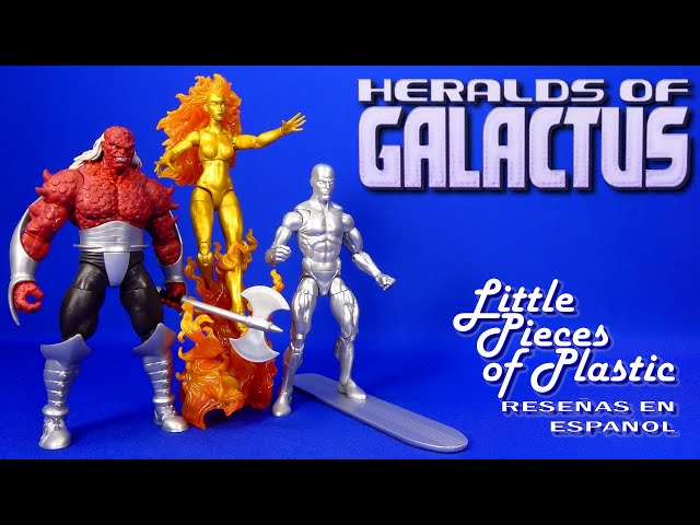 Vídeo relacionado con Figura de acción de Marvel Legends HasLab Galactus de 81,3 cm, juguete para mayores de 14 años, incluye Silver Surfer y 2 personajes y accesorios adicionales