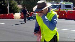 preview picture of video 'Soapbox Derby Crash - Glenfield Auckland April 2010'