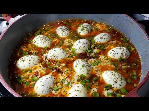 Recipe with BOILED EGGS for the whole family! Quick and easy lunch/dinner!