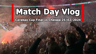 【Match Day Vlog】Dramatic win over Chelsea - Carabao Cup Final 27.2.2024 延長戦を制しカラバオ杯制覇🏆 遠藤航選手はフル出場!