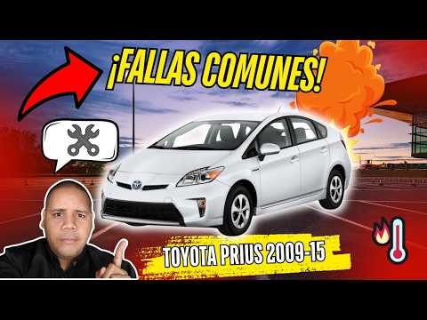 Fallas comunes del Toyota Prius del 2009 al 2015. Tercera Generación.