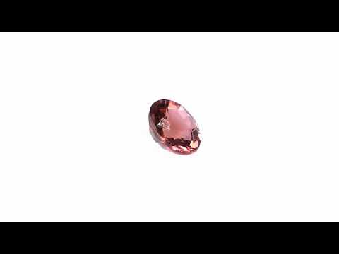 Натуральний рожевий Турмалін коло 5.8мм 0.70ct видео