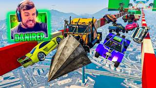 CARA A CARA PERO NO HAY SUELO!! LOQUISIMO! - GTA 5 ONLINE