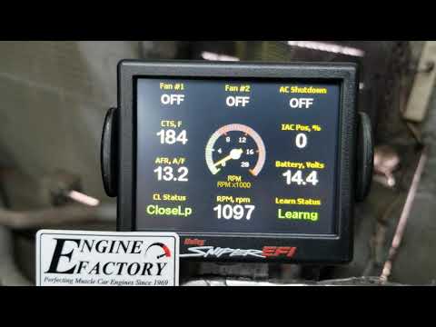 Holley sniper efi Tips on setting the Idle air control setting % between 0&5%