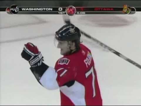 Heatley goal 2/2 vs Capitals (01/20/09)