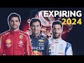 F1 Drivers Contracts Expiring 2024