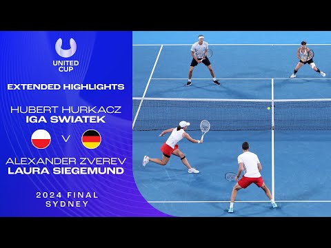 Hurkacz/Swiatek v Zverev/Siegemund Extended Highlights | United Cup 2024