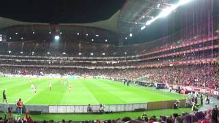 BENFICA 4 - setúbal 1 - 11/12:  estádio da luz onda mexicana wave la ola