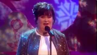 Susan Boyle - sings O Come All Ye Faithful on Loose Women 2013