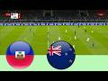 Haïti vs Nouvelle-Zélande | Match Amical International | PES 2021
