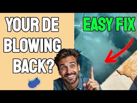 How to Stop DE From Blowing Back into Your Pool!