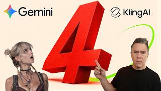 Kling 4! Gemini 4! ElevenLabs v4! Ideogram 4.5! Everything Goes Four!