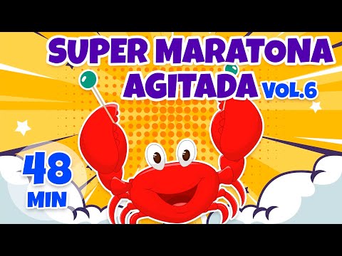 Super Maratona Agitada Vol. 6 - Giramille 48 min | Desenho Animado Musical