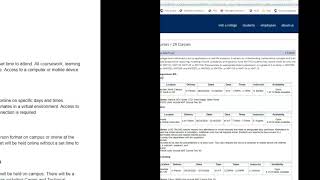 Find a Class Tutorial