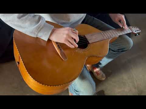 C. Knutsen "Convertable" Hawaiian Guitar c. 1914-1920 VIDEO!! image 9