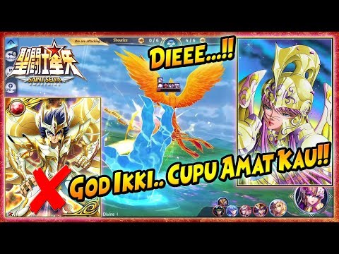 CARA KALAHIN "GOD CLOTH IKKI" & "EVIL SAGA" w/ MU & GOD ATHENA - Saint Seiya Awakening