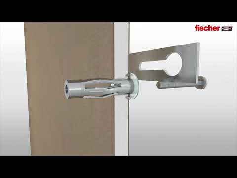 Cheville métallique HM - FIXER dans la PLAQUE DE PLÂTRE - FISCHER (version courte)