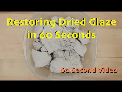 Restore Dried Glaze in 60 Seconds!