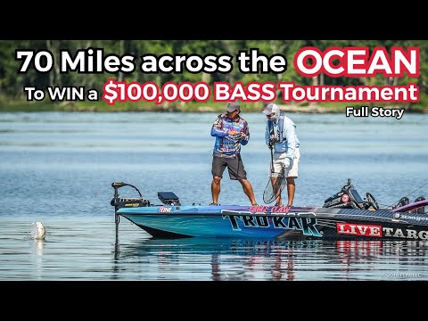 70 Miles Across the OCEAN to win $100,000 BASS Tournament