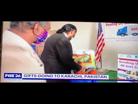 FOX News Report on Sending off Ceremony of Container of Relief Goods for Flood Victims in Karachi