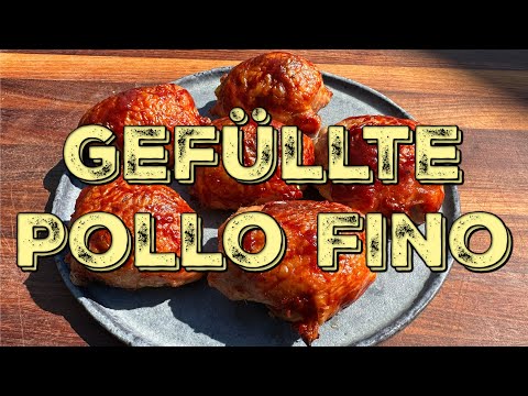 GEFÜLLTE HÄHNCHENKEULEN - Dieses Pollo Fino hat es in sich! 🌶️🌶️🌶️🔥🔥🔥