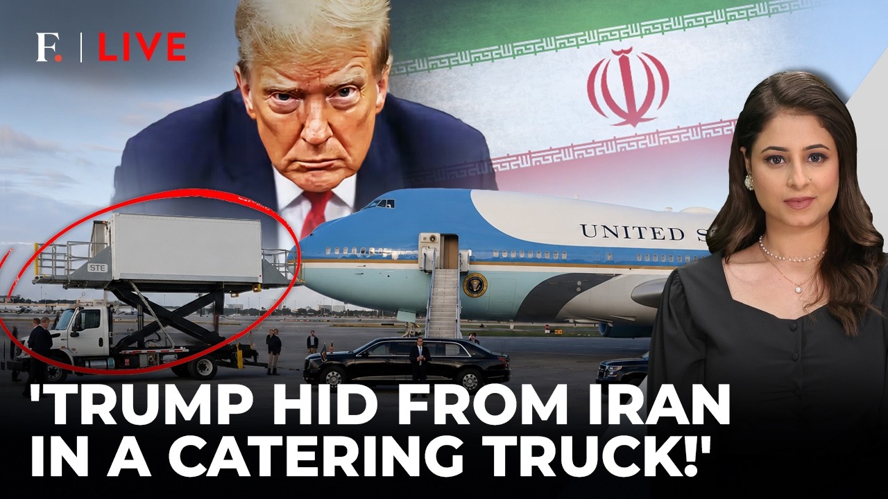 Trump’s Secret Escape Exposed: Iran Threat Triggered Hidden Plane Switch In Turkey | Firstpost Live
