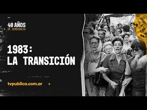 1983, el año de la transición hacia la recuperación democrática