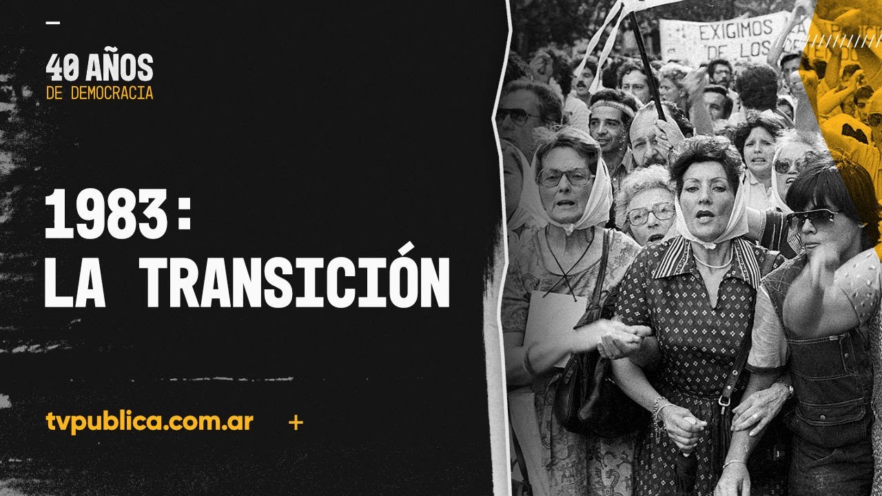 1983, el año de la transición hacia la recuperación democrática