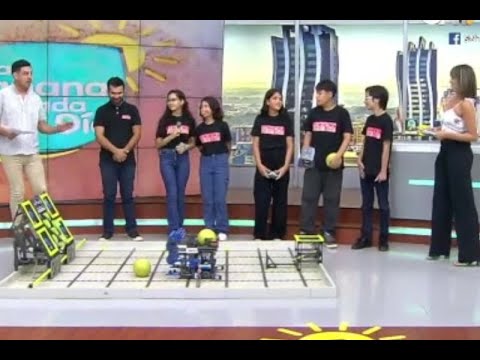 Equipo de robótica muestra su talento y busca representar al país