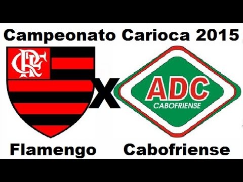 Flamengo 5 x 1 Cabofriense - Carioca 2015 - Jogo Completo
