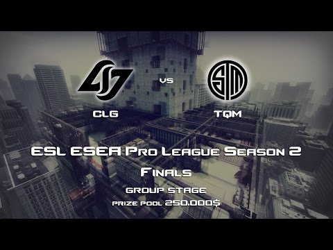 CLG vs TSM; ESL ESEA LAN 10.12.2015
