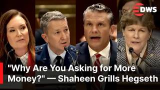 FULL CLASH: Sen Shaheen Grills Hegseth, Caine & Rollins on Iran, Ukraine Aid & Defense Budget | AC1E