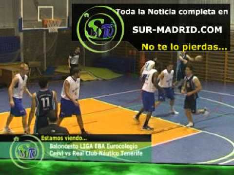 03-12-11 Baloncesto LIGA EBA Eurocolegio Casvi vs Real Club Náutico de Tenerife