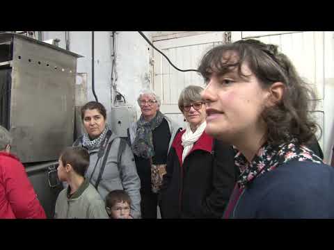 Visite de la filature Terrade à Felletin