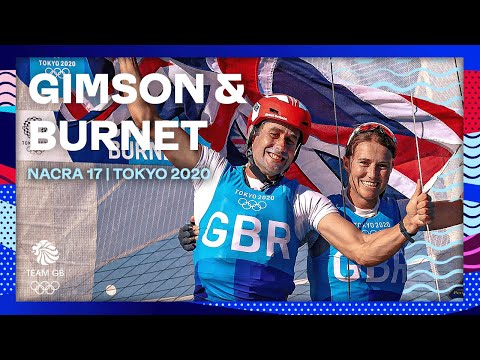 Olympic DEBUTANTS Gimson & Burnet take NACRA 17 SILVER | Tokyo 2020 Olympic Games | Medal Moments