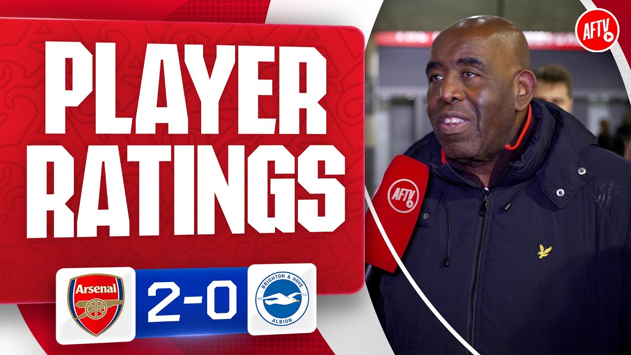 The Scouting Team Get A 10! | Player Ratings | Arsenal 2-0 Brighton