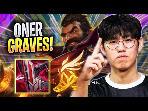 ONER TRIES GRAVES WITH NEW BUFFS! - T1 Oner Plays Graves JUNGLE vs Viego! | Season 2023