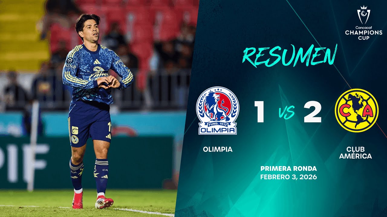 CD Olimpia vs Club América Highlights