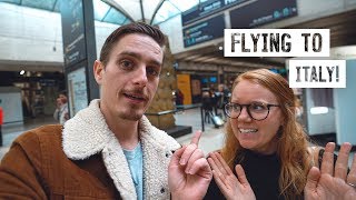 Flying from France to ITALY + Tuscany Road Trip Begins!