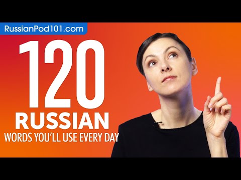 120 Russian Words You'll Use Every Day - Basic Vocabulary #52
