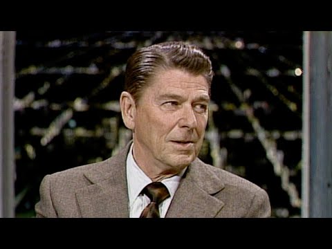 Ronald Reagan Interview on The Tonight Show Starring Johnny Carson - 01/03/1975 - Part 01
