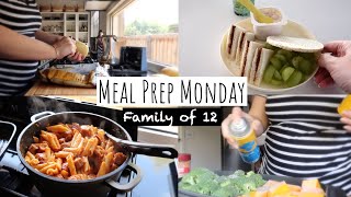 A Simple Weekly Meal Plan || MEAL PREP MONDAY || Large Family of 12 Daily Vlog