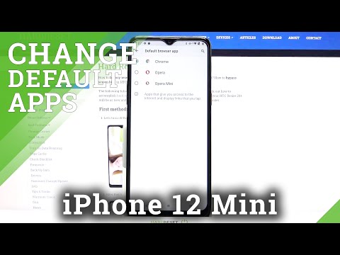 How to Change Default Apps on HTC Desire 20+ - Customize Default Apps