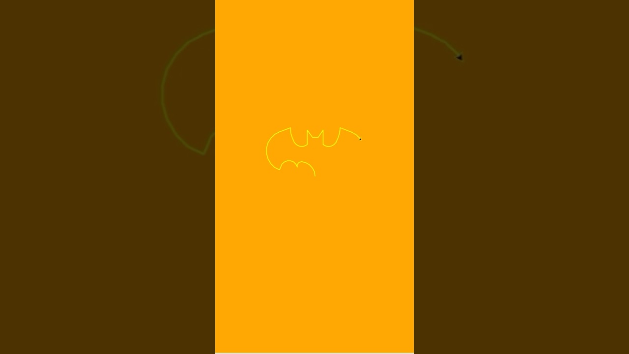 Draw Batman Logo using python #py3 #python