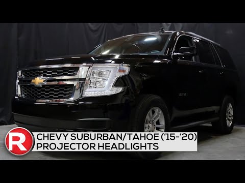 DIY How to Install: Spec-D Projector Headlights Suburban/Tahoe (2015-2020) w/ LED DRL Black/Chrome